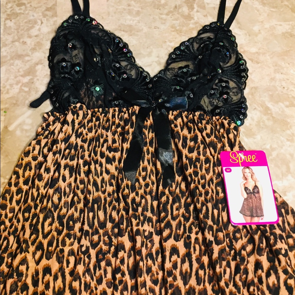 Spree Chemise&g-string - Picture 3 of 4